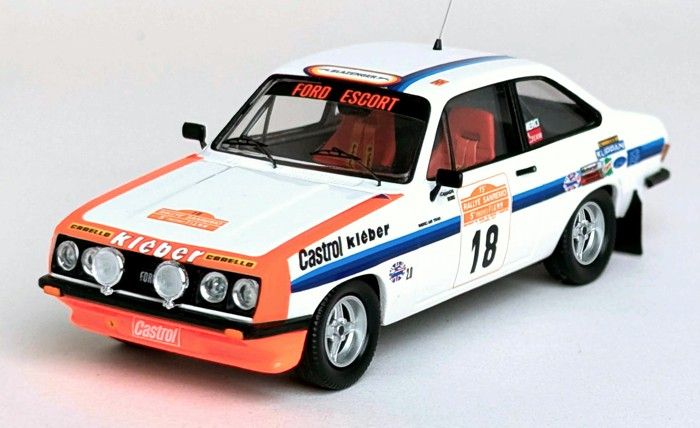1:43 Trofeu - Ford Escort MKII RS2000 #18 Winner Gr. 1 Rally Sanremo 1977 R. Cambiaghi - E. Sanfront 1:43 Trofeu - Ford Escort MKII RS2000 #18 Winner Gr. 1 Rally Sanremo 1977 R. Cambiaghi - E. Sanfront