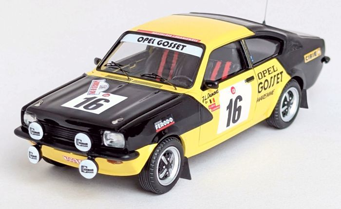 1:43 Trofeu - Opel Kadett GT/E #16 Winner Boucles De Spa 1978 J.L. Dumont - J. Materne 1:43 Trofeu - Opel Kadett GT/E #16 Winner Boucles De Spa 1978 J.L. Dumont - J. Materne