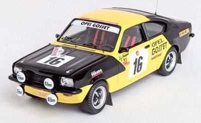 1:43 Trofeu - Opel Kadett GT/E #16 Winner Boucles De Spa 1978 J.L. Dumont - J. Materne 1:43 Trofeu - Opel Kadett GT/E #16 Winner Boucles De Spa 1978 J.L. Dumont - J. Materne