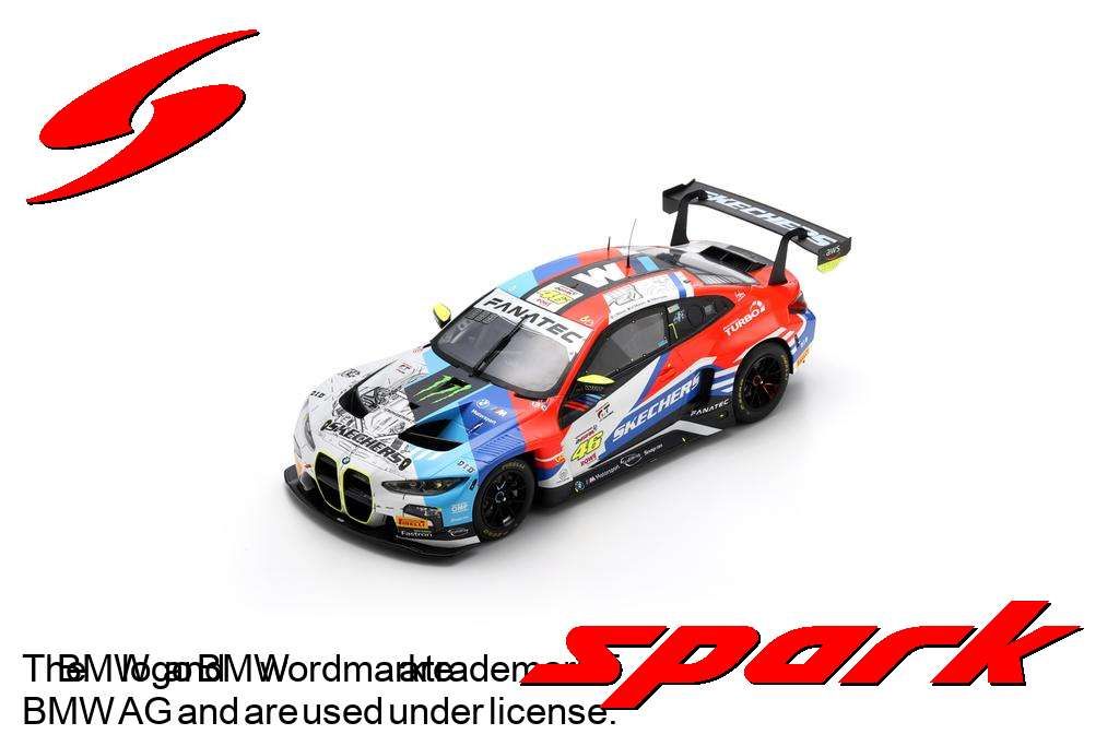 1:18 Spark - BMW M4 GT3 No.46 Team WRT 24H Spa 2024 R. Marciello - M. Martin - V. Rossi 1:18 Spark - BMW M4 GT3 No.46 Team WRT 24H Spa 2024 R. Marciello - M. Martin - V. Rossi