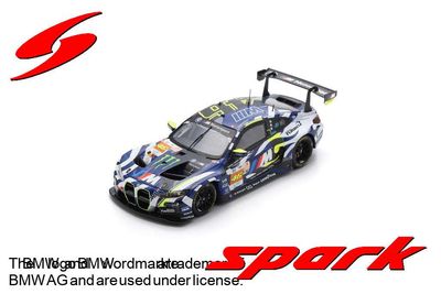1:18 Spark - BMW M4 GT3 No.46 Team WRT Le Mans 24H 2024 V. Rossi - A. Al Harthy - M. Martin 1:18 Spark - BMW M4 GT3 No.46 Team WRT Le Mans 24H 2024 V. Rossi - A. Al Harthy - M. Martin