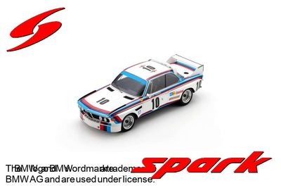 1:18 Spark - BMW 3.0 CSL No.10 Winner 24H Spa 1973 D. Quester - T. Hezemans 1:18 Spark - BMW 3.0 CSL No.10 Winner 24H Spa 1973 D. Quester - T. Hezemans