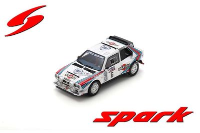 1:18 Spark - Lancia Delta S4 No.6 1st Rally Lombard RAC Rally 1985 H. Toivonen - N.Wilson 1:18 Spark - Lancia Delta S4 No.6 1st Rally Lombard RAC Rally 1985 H. Toivonen - N.Wilson