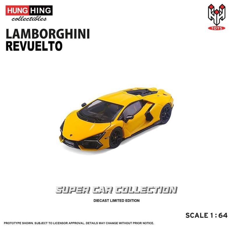 1:64 Hung Hing Toys - Lamborghini Revuelto yellow