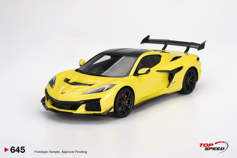1:18 TSM - 2025 Chevrolet Corvette ZR1 Accelerate Yellow