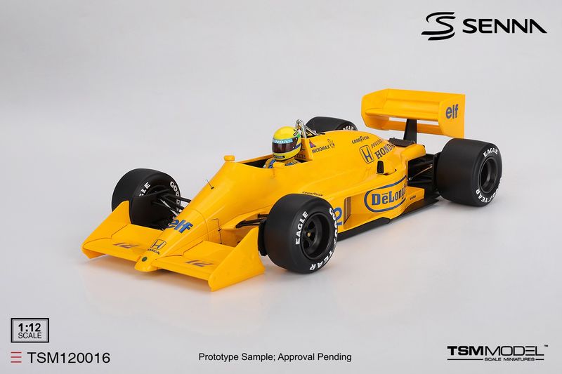 1:12 TSM - Lotus 99T #12 Winner Monaco GP 1987 A. Senna