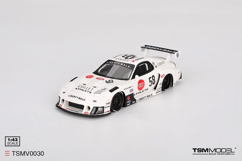 1:43 TSM - 2025 Mazda RX7 (FD35) LB-Super Silhouette Athletecollet