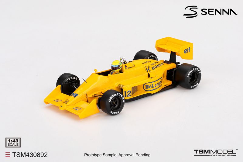 1:43 TSM - Lotus 99T #12 Winner Monaco GP 1987 A. Senna