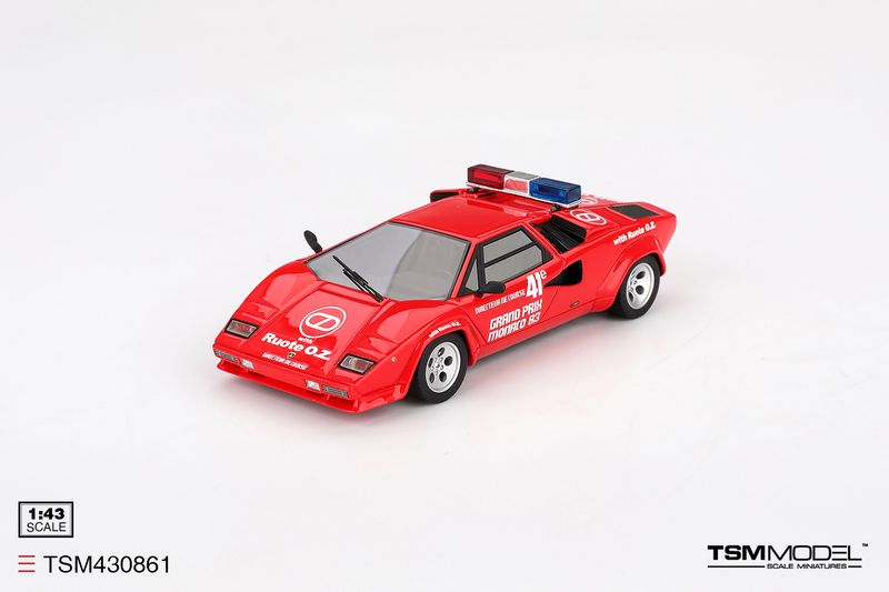 1:43 TSM - Lamborghini Countach Pace Car Monaco GP 1982