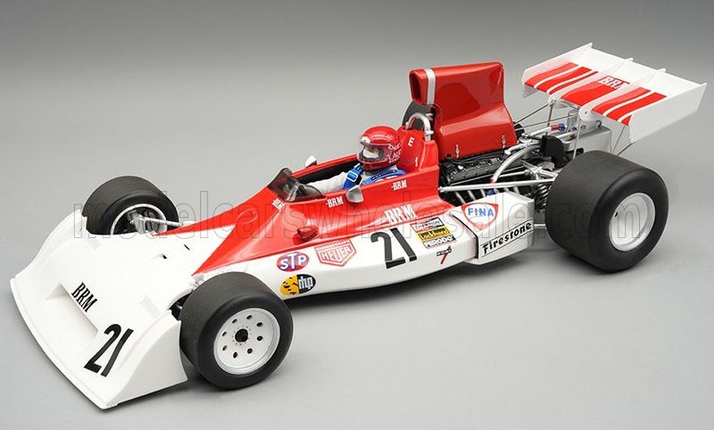1:18 Tecnomodel - BRM F1 P160E #21 Monza Italy 1973 N. Lauda *With Driver Figure*