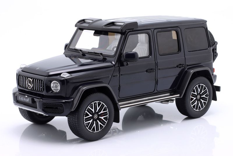 1:18 iScale - 2022 Mercedes G-Klasse G63 AMG V8 Biturbo 4x4 (W463) Dark Blue