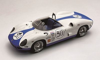 1:18 Tecnomodel - Ferrari 330P 4.0L V12 Team Mecom Racing #30 12h Sebring 1965 P. Rodriguez - G. Hill