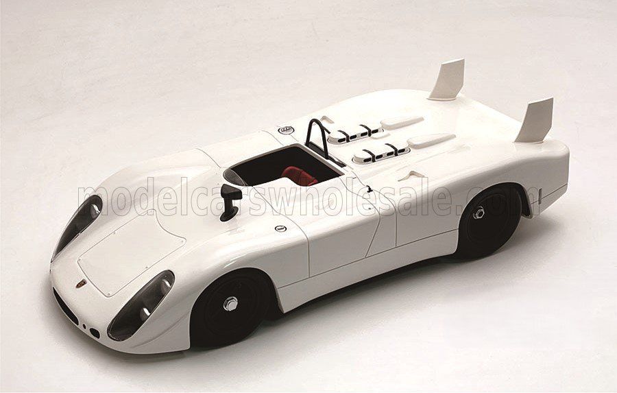 1:18 Tecnomodel - 1969 Porsche 908/02 30.L Flunder Spider Press Version White