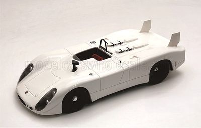 1:18 Tecnomodel - 1969 Porsche 908/02 30.L Flunder Spider Press Version White