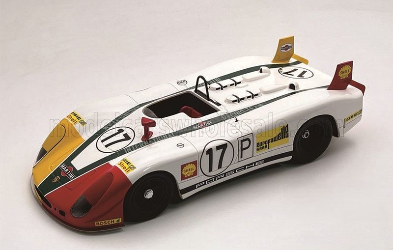 1:18 Tecnomodel - Porsche 908/02 3.0L Flunder Spider Team Martini International Racing #17 Hockenheim 1970 G. Larrouse