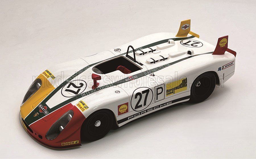1:18 Tecnomodel - Porsche 908/02 3.0L Flunder Spider Team Martini International Racing #27 24h Le Mans 1970 H. Marko - R. Lins