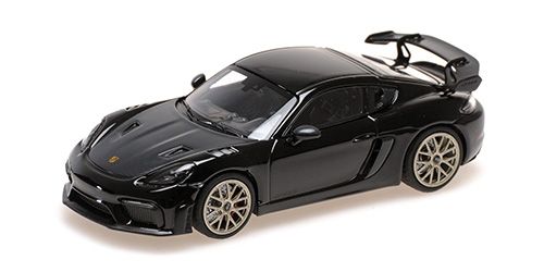 1:43 Minichamps - PORSCHE CAYMAN GT4 RS – 2021 – BLACK W/ NEODYME WHEELS