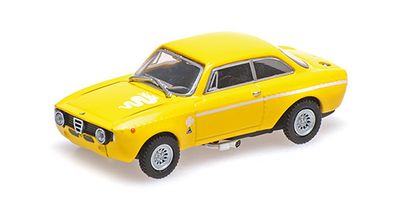 1:87 Minichamps - ALFA ROMEO GTA 1300 JUNIOR – 1972 – YELLOW 1:87 Minichamps - ALFA ROMEO GTA 1300 JUNIOR – 1972 – YELLOW