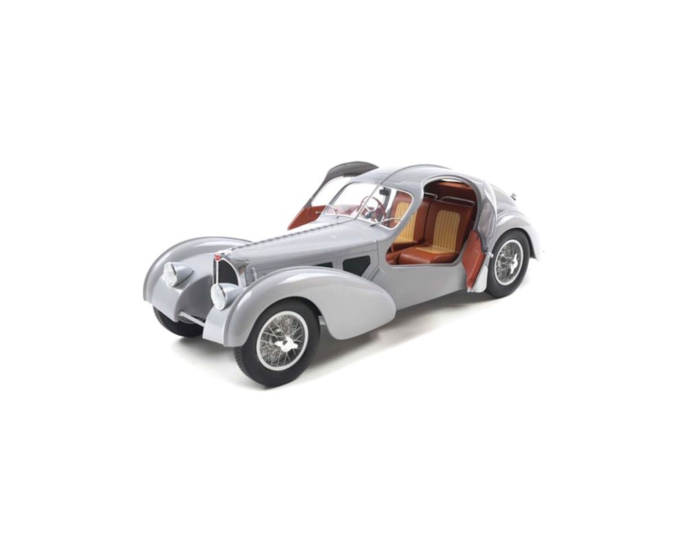 1:18 Solido - 1937 Bugatti Atlantic 57SC Matt Silver