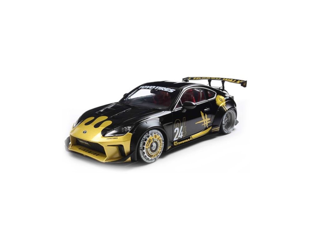 1:18 Solido - 2024 Toyota GR86 Liberty Walk Schwarz Gold