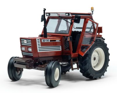 1:32 ROS Models - 1997 Fiat 80-90 Traktor Confort Cab 2wd Brown