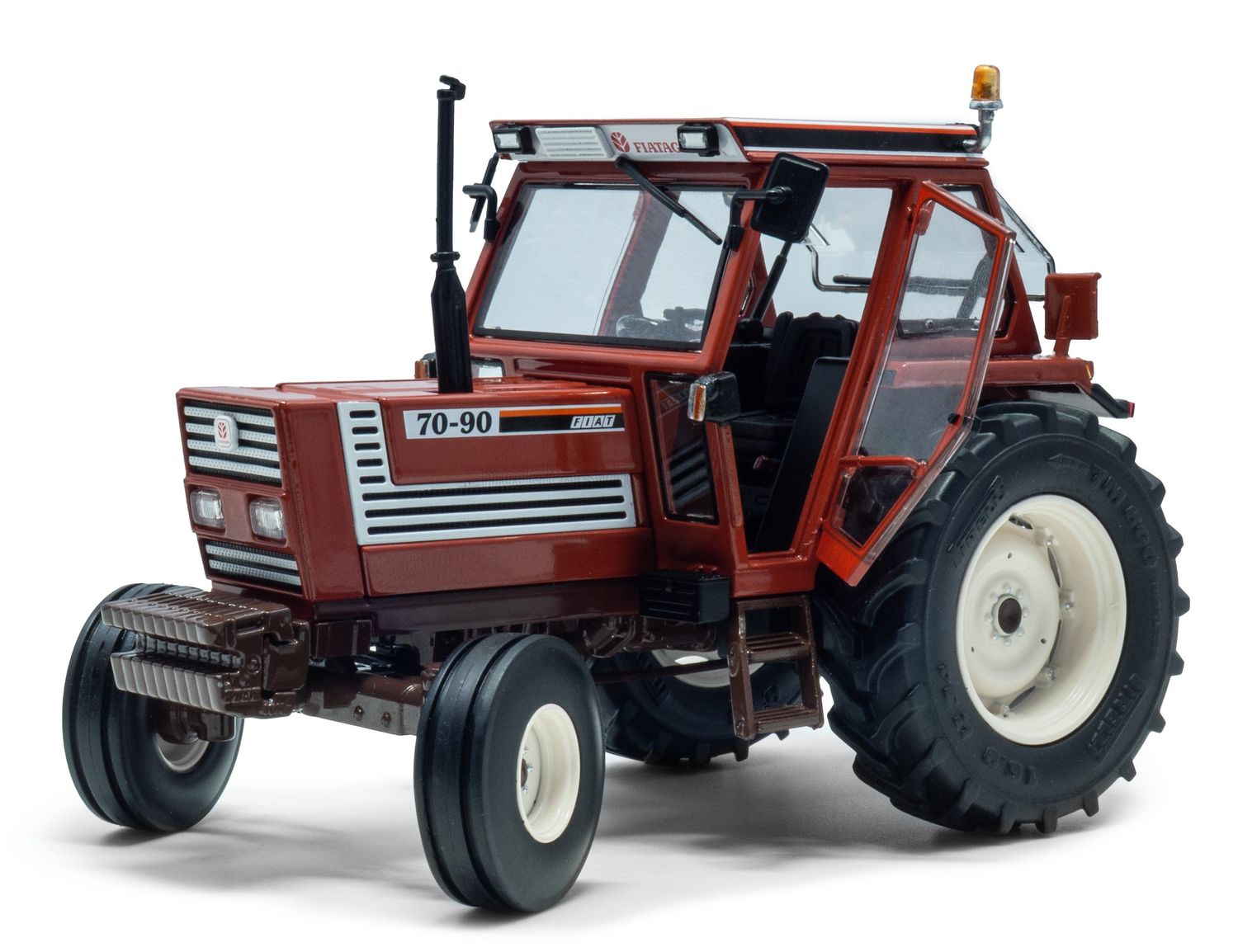 1:32 ROS Models - 1997 Fiat 70-90 Traktor Confort Cab 2wd Brown