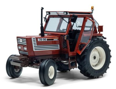 1:32 ROS Models - 1997 Fiat 70-90 Traktor Confort Cab 2wd Brown 1:32 ROS Models - 1997 Fiat 70-90 Traktor Confort Cab 2wd Brown