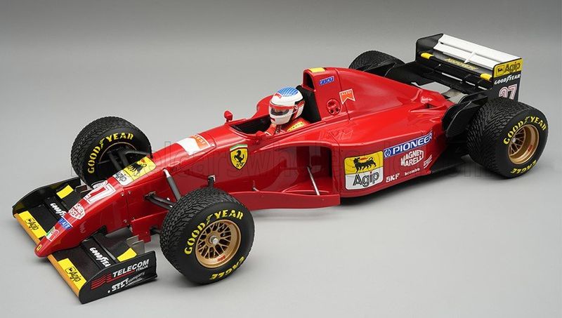 1:18 Tecnomodel - Ferrari F1 412T2 #27 Japan GP 1995 J. Alesi *With rain Tires* *With Driver Figure*
