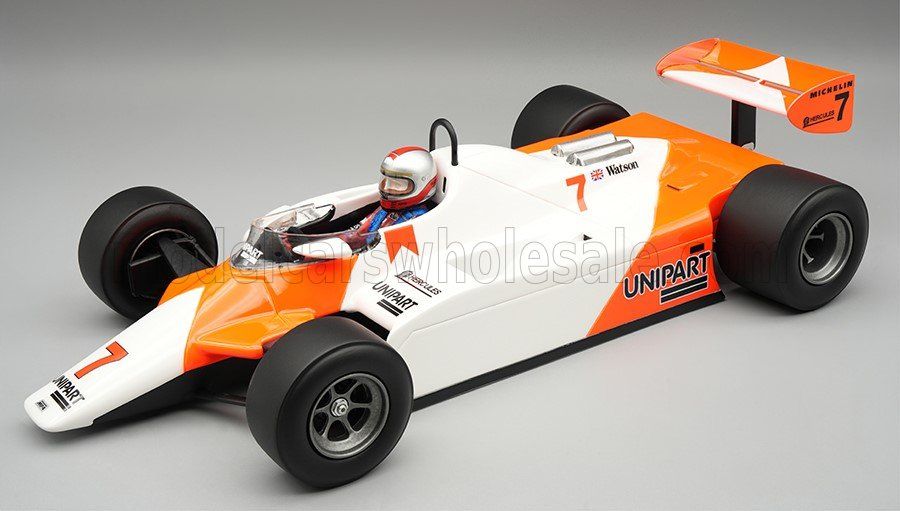 1:18 Tecnomodel - McLaren F1 MP4/1B Ford Cosworth #7 Winner USA Detroit GP 1982 J. Watson *With Driver Figure* *Inkl. Decals*