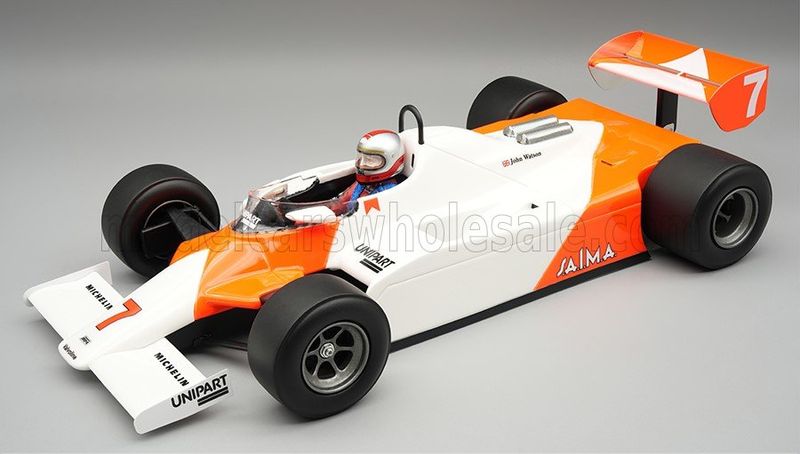 1:18 Tecnomodel - McLaren F1 MP4/1B Ford Cosworth #8 Monaco GP 1982 J. Watson *With Driver Figure* *Inkl. Decals*