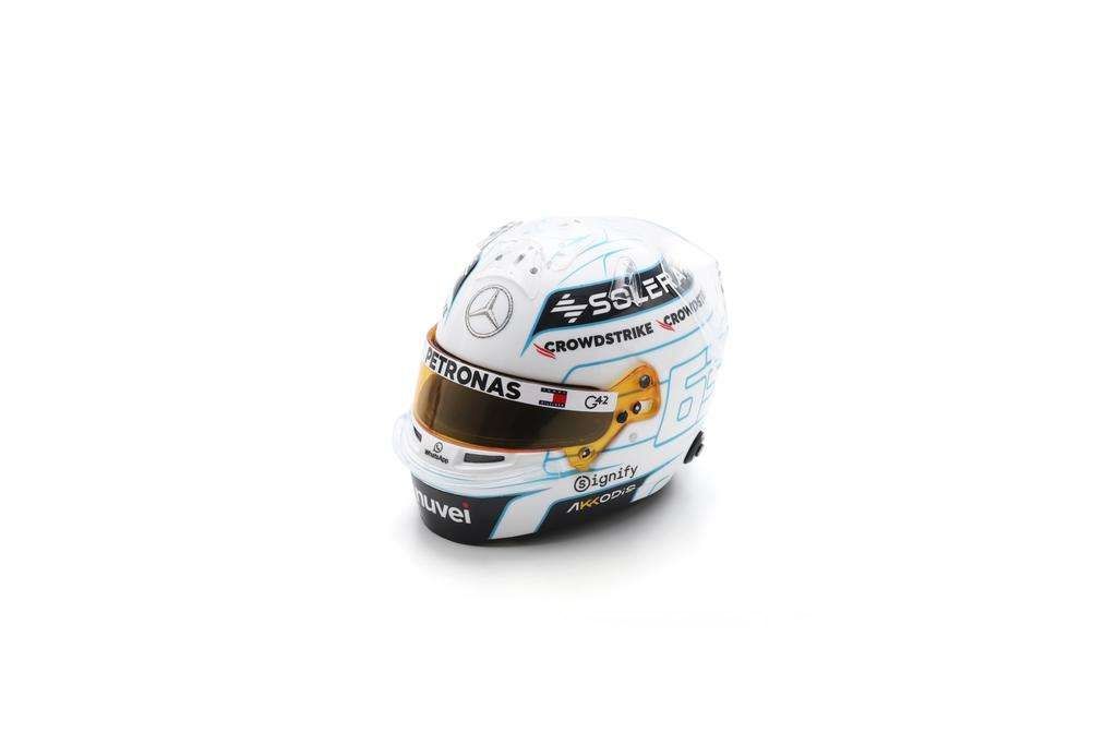 1:5 Spark Helmet - George Russell – Qatar GP 2024 1:5 Spark Helmet - George Russell – Qatar GP 2024