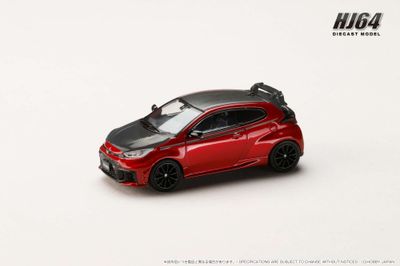 1:64 Hobby Japan - Toyota GR YARIS RZ High performance 2024 Customized Version, emotional red II