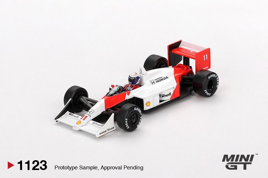 1:64 Mini GT - 1988 McLaren MP4/4 #11 Alain Prost Japanese Grand Prix 2nd Place