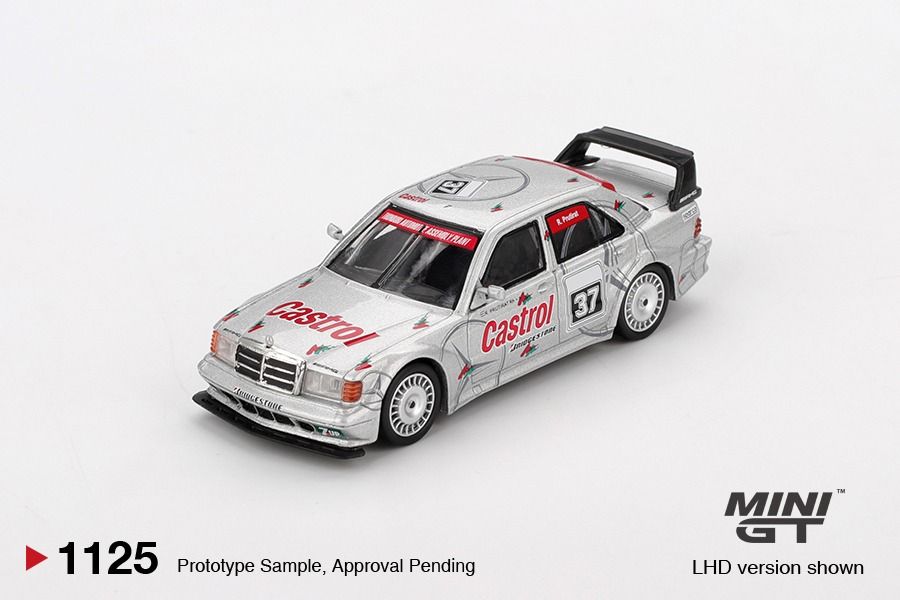 1:64 Mini GT - 1995 Mercedes-Benz 190E 2.5-16 Evolution II #37 Asia Touring Car Championship