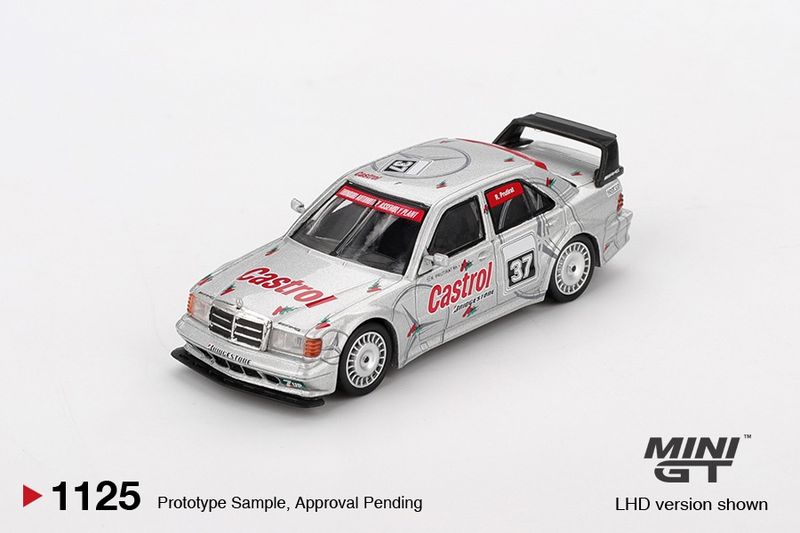 1:64 Mini GT - 1995 Mercedes-Benz 190E 2.5-16 Evolution II #37 Asia Touring Car Championship