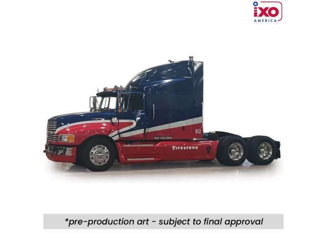1:64 Ixo USA - 1990 Ford Aeromax, red/blue