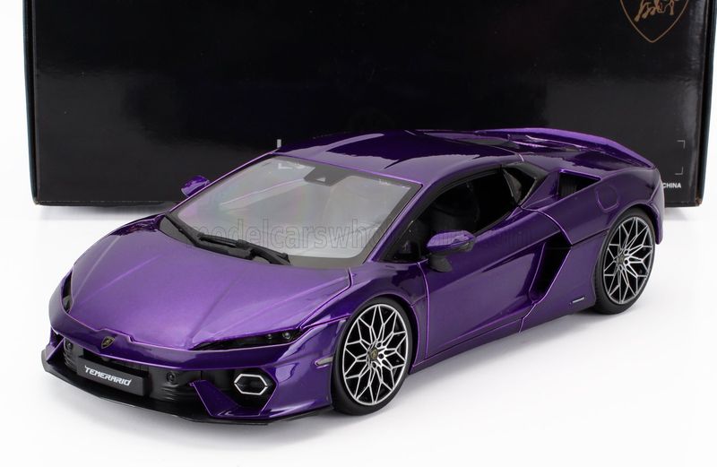 1:18 Bburago - 2024 Lamborghini Temerario Purple *Carmodel Exclusiv*
