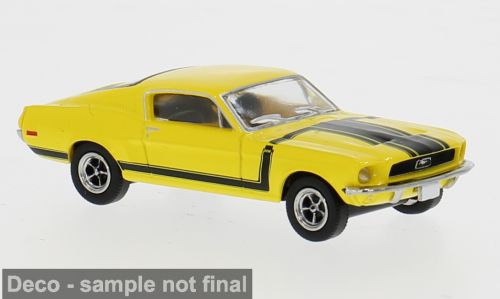 1:87 Brekina - Ford Mustang Fastback, gelb, 1968