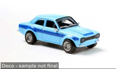 1:87 Brekina - Ford Escort RS 1800 MKI, hellblau/blau, 1969 1:87 Brekina - Ford Escort RS 1800 MKI, hellblau/blau, 1969