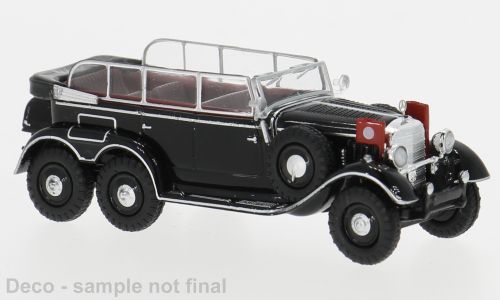 1:87 Brekina - Mercedes G4, schwarz, 1938 1:87 Brekina - Mercedes G4, schwarz, 1938
