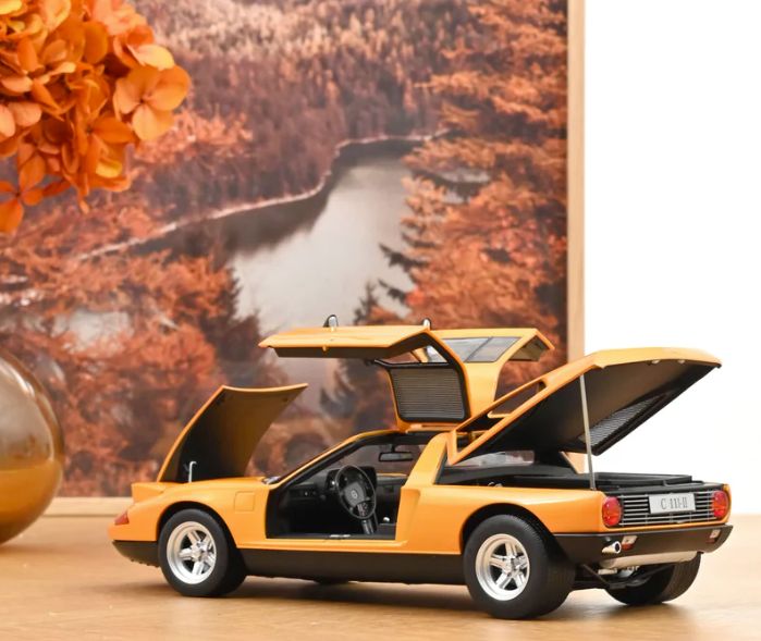 Joustra Mercedes C111 Filoguidée 1/18 – 22,5 Cm – état D'occasion – Pièce Collection