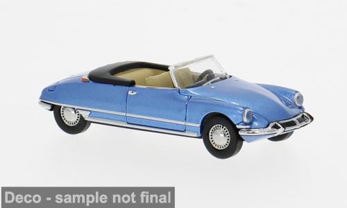 1:87 Brekina - Citroen DS 19 Cabriolet, blau, 1963