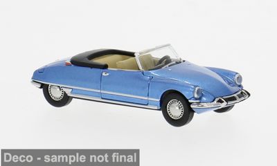 1:87 Brekina - Citroen DS 19 Cabriolet, blau, 1963 1:87 Brekina - Citroen DS 19 Cabriolet, blau, 1963