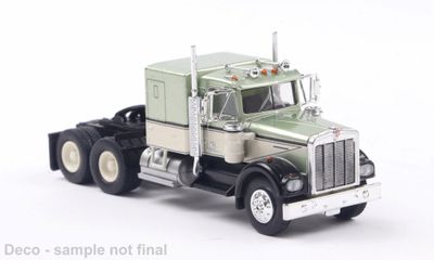 1:87 Brekina - Kenworth W 900, grün/schwarz, 1977