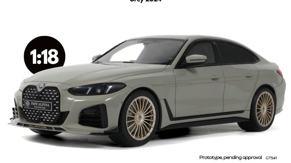 1:18 GT Spirit - 2024 BMW Alpina B4 GT Grey