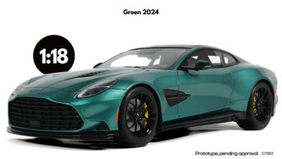 1:18 GT Spirit - 2024 Aston Martin Vanquish Green Metallic 1:18 GT Spirit - 2024 Aston Martin Vanquish Green Metallic