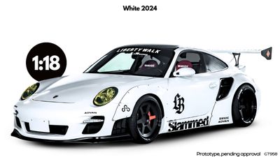 1:18 GT Spirit - 2024 Porsche LB-Works Turbo White