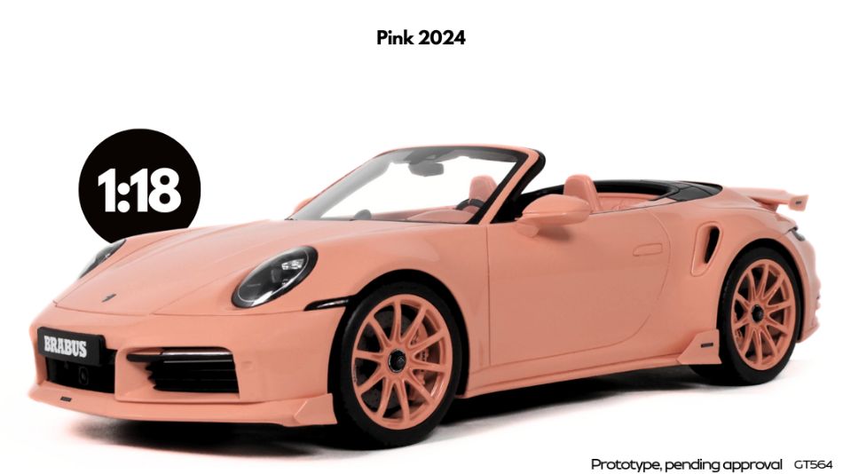 1:18 GT Spirit - 2024 Porsche Brabus 900 Peetch Pink