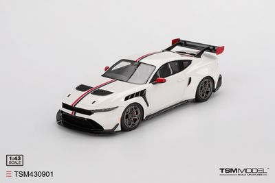 1:43 TSM - Ford Mustang GTD, white/red 1:43 TSM - Ford Mustang GTD, white/red