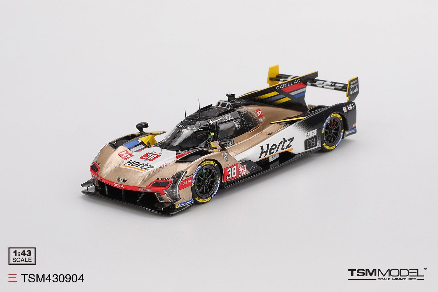 1:43 TSM - 2025 Cadillac V-Series.R #38 *CADILLAC HERTZ TEAM JOTA* LE MANS 24 E. Bamber